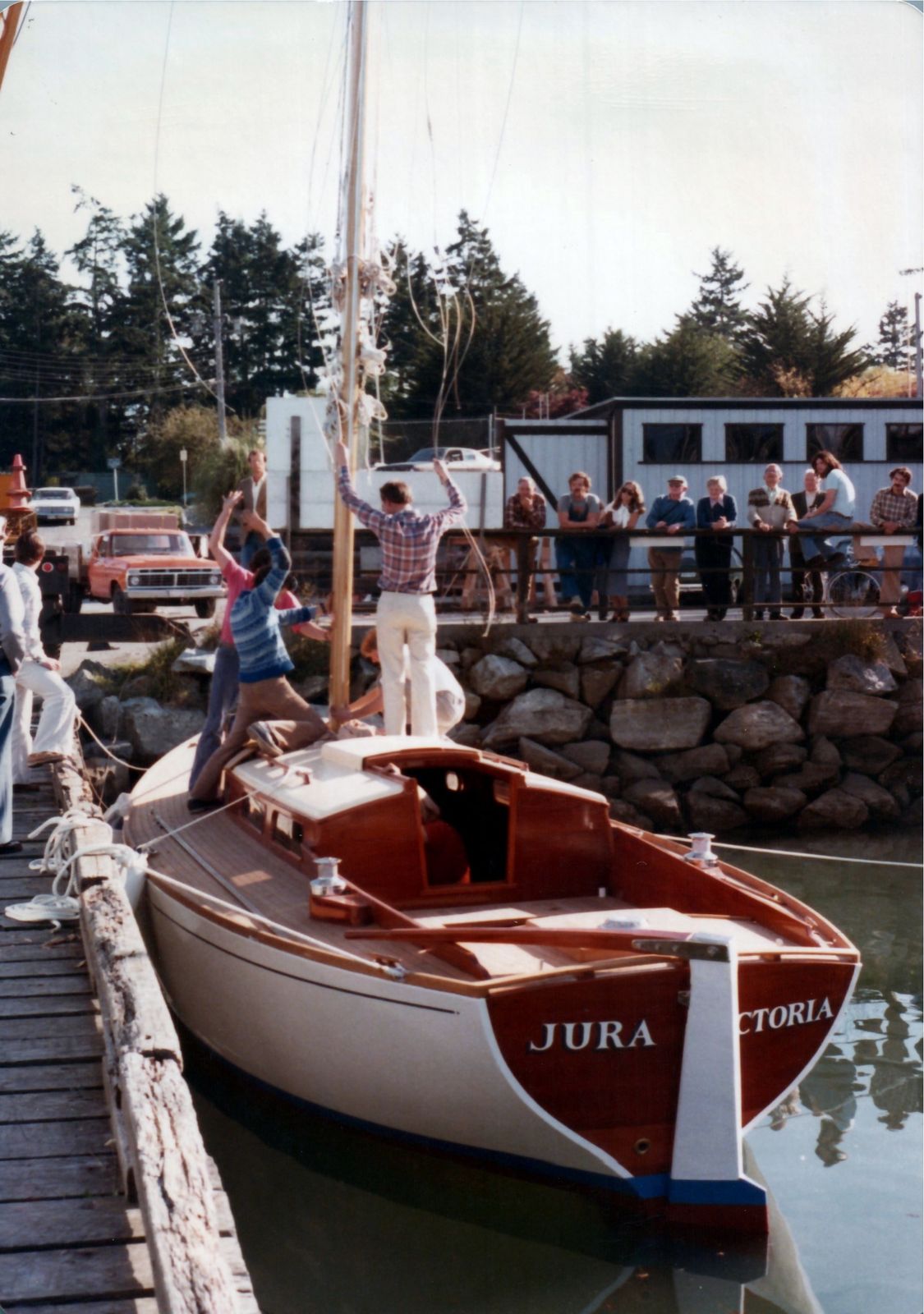 The transom: JURA, VICTORIA